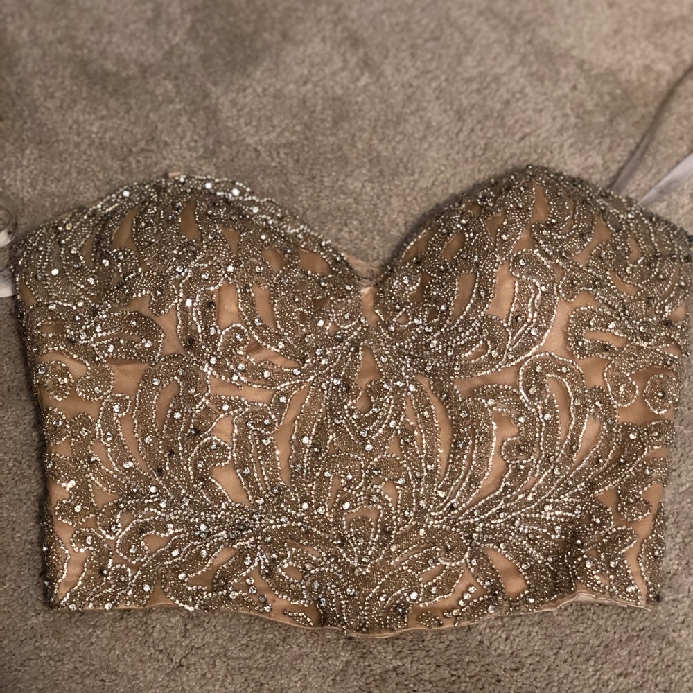 Mac Duggal two piece gown - Picture 4 of 7